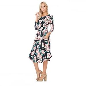 Reborn J Floral Dress Sz S